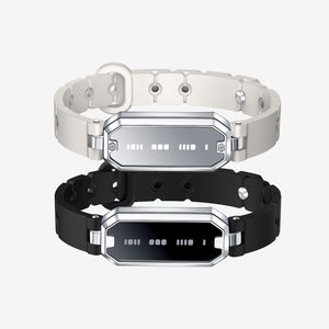 Nueva Llegada, Pulseras de Silicona <span class=keywords><strong>TOTWOO</strong></span> con Código Morse, Pulseras Inteligentes con Vibración Táctil para Parejas en Relaciones a Distancia - Product Image 1
