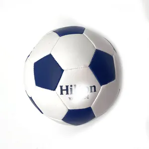 定制聚氨酯标志印刷ce认证32面板巨型10厘米聚丙烯棉填充足球杂耍足球