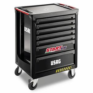 USAG U05160137 Heavy Duty <b>Tool</b> <b>Cabinet</b> with Dimensions 779x515x972mm and 58kg Weight for <b>Storage</b> - Product Image 1