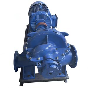 Pompe centrifuge horizontale à double aspiration en acier inoxydable grande capacité pour drainage, irrigation et lutte contre les inondations à haut débit - Product Image 2