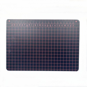 Pizarra Cuadrada Personalizada de 17*24 cm, Pizarra Negra para Mercado Africano, Escuela, Mini Pizarra de MDF - Product Image 1