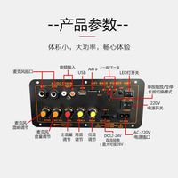 D100W 300W 2.0 canaux voiture amplificateur carte Audio haut-parleur Subwoofer Hifi basse puissance ampli karaoké BT