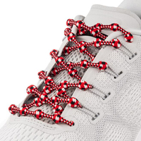 Lacets imprimés que l'usine produit directement lacets de chaussures en corde OEM ODM personnalisés lacets élastiques décontractés ronds