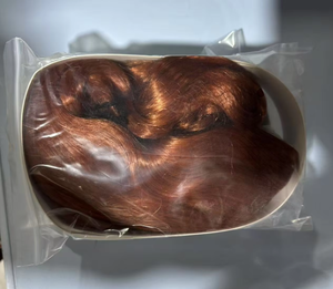 Perruques Lace Front Européennes et Américaines pour Femmes, Courtes, Bouclées Afro, <span class=keywords><strong>Mi</strong></span>-longues, avec Raie au Milieu, en Fibre Haute Température - Product Image 6