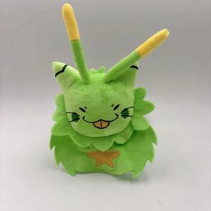 Peluche Regretevator Gnarpy, Gato Verde de Peluche, Muñeco de Peluche Suave, Mascota de Gato Dormilón, Juguete Kawaii, Regalo para Niños Gamers, Decoración del Hogar - Product Image 4
