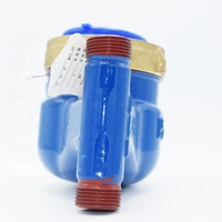 Vertical Installation Brass Mechanical Water Meter with IP68 Protection OEM Customizable for Reading