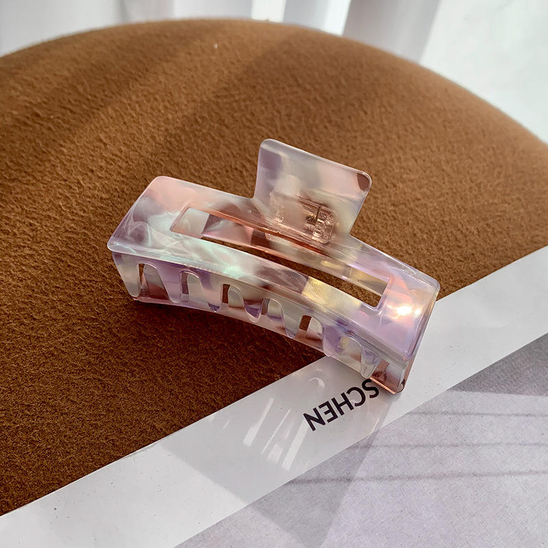 Square-purple floral