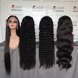 Perruque Lace 13x6 avec dentelle transparente, perruque frontale complète 13x6 à petits nœuds, perruques bouclées de qualité supérieure 11A haute densité - Product Image 4