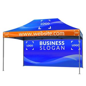 High Quality 10x10ft 3x3 Portable Event Aluminium Steel Trade Show Tent <b>Pop</b> up Outdoor Folding Advertising Exhibition Tent - Product Image 5