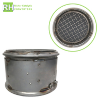 Convertisseur catalytique d'échappement universel Euro VI Richer Brand SIC DPF pour moteurs de camions, filtre à particules diesel
