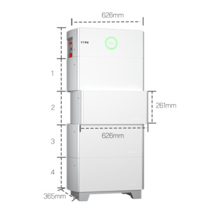 <span class=keywords><strong>SAJ</strong></span> B2 <span class=keywords><strong>5kW</strong></span> à 25kWh Batterie Haute Tension IP65 Extérieur 95% Profondeur de Décharge AU Standard CAN Communication Stockage d'Énergie Domestique - Product Image 3