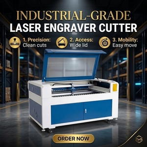 Factory-Direct 120W Water Cooled X1390 CO2 Laser Engraving Cutting <b>Machine</b> for Non-Metal Material <b>Processing</b> Genuine Factory Sup - Product Image 1
