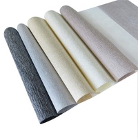 Stores zébrés intégrés anti-UV personnalisés en tissu occultant à 100 %, imperméables et ignifuges