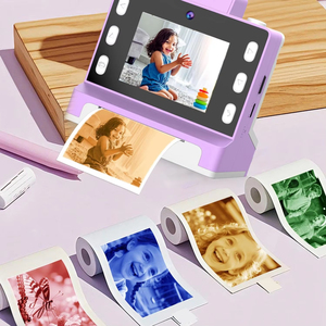 Câmeras Instantâneas para Crianças que Impressão Fotos, Presentes de Natal e Aniversário, Brinquedo Portátil para Meninas e Meninos de 3 a 10 Anos, Rosa - Product Image 4