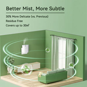 جهاز نشر العطور الذكي SCENTA مع شعار مخصص، يعمل بالبلوتوث والتحكم باللمس، مناسب للزيوت العطرية، يُثبت على الحائط. - Product Image 5