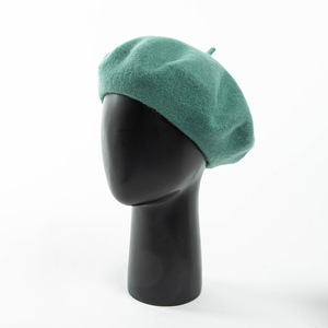 Béret 100% Laine Coréen Tricoté Style Peintre Français Tendance pour Femme – Idéal pour l'Extérieur et la Mode - Product Image 1