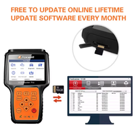 Foxwell NT680 PLUS WIFI 2025, Mise à Jour du NT680 Pro, Scanner OBDII Toutes Fonctions avec Outil de Diagnostic et Fonctions Spéciales