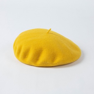 Boina de Lana para Niños, Otoño-Invierno 2025, Estilo Casual, Boina de Fieltro de Lana, Simple, Multicolor, <span class=keywords><strong>Gorro</strong></span> de <span class=keywords><strong>Pintor</strong></span> para Niños - Product Image 6