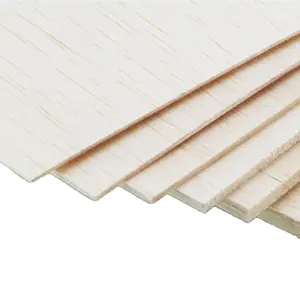Vara de madeira de balsa de madeira sólida, direta da fábrica, alta qualidade de exportação, triângulo, folhas/blocos