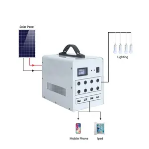 Générateur solaire portable pour maison/extérieur, onduleur, système d'énergie solaire, générateur solaire portable