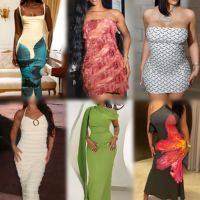 Vêtements d'occasion de haute qualité en liquidation, vêtements de seconde main pour femmes, hauts, robes pour femmes, expédition aléatoire