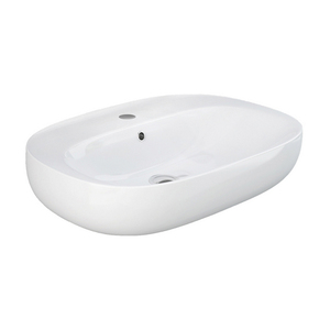 Lavabo Ovalado Illusion de un Solo Orificio, 50 cm de Longitud - Product Image 1