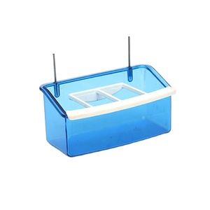 Alimentador de rejilla azul de 10 cm Paquete de 5 piezas de plástico ecológico - Product Image 1