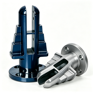 Soporte de vidrio para barandilla de aluminio anodizado mecanizado por CNC, multicolor, para montaje en suelo, para barrera de piscina - Product Image 3