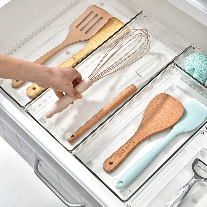 Clear Plastic Small Multifunctional Kitchen Storage