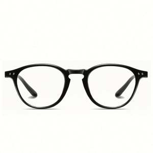 Lunettes d'ordinateur anti-lumière bleue tendance vintage avec logo personnalisé, monture TR90 ronde, pour femmes – Meilleures ventes - Product Image 2