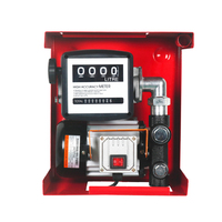 Bomba de repostaje combinada de CA diésel, bomba de gasolina, indicador de combustible mecánico, bomba de transferencia diésel con medidor de flujo