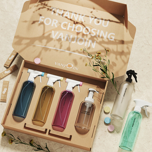 Luxe 500ml rose bleu personnalisé Pack verre déclencheur vaporisateur chimique chambre détaillant plante brumisateur pour le nettoyage du désodorisant - Product Image 6