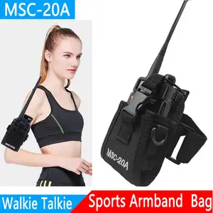 Yükseltme MSC-20A naylon çok fonksiyonlu kılıf çanta kılıf taşıma çantası Baofeng radyo UV-5R serisi UV-82 888S TYT Walkie Talkie