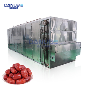 CE Approved Automatic <b>Working</b> Mesh <b>Belt</b> Dryer Equipment Food Date Drying Machine Manufacturer - Product Image 1