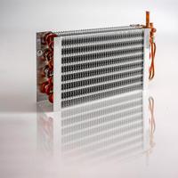 Échangeur de chaleur conique industrielle en acier inoxydable, pour le sèche-linge, bobine de bobine, échangeur à vapeur