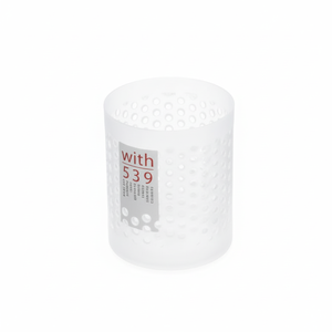 Inomata Wiz 539 Récipient rond Solution de rangement opaque pour la cuisine - Product Image 1