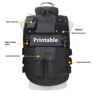Bolsa Táctica de Pecho de Poliéster con Cierre de Cremallera Personalizado, Camuflaje, Cómoda, Impermeable, Resistente a Desgarros, para Actividades al Aire Libre, a la Moda - Product Image 3