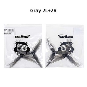 Hélices Gemfan Ligeras de 5 Pulgadas y Tres Aspas para FPV, 5130, de Policarbonato, para Carreras, Multicolores, para Drones Freestyle Quad - Product Image 2