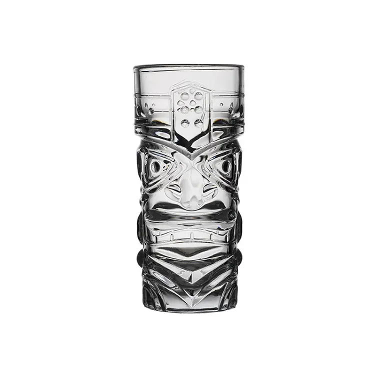 Precio de fábrica Premium Exotic Zombie Faced South-Sea Themed Tiki Glass Cup Premium Face Totem Tiki Glasses