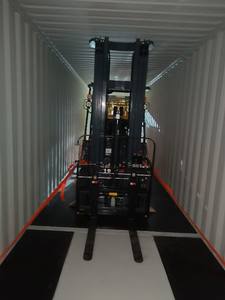 Carrello Elevatore Idraulico da 2 Tonnellate CPQD20 per Logistica, Attrezzatura per Movimentazione Materiali Made in China, Piccolo Carrello Elevatore a Benzina con Motore Importato - Product Image 6