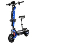 Scooter Eléctrico de Dos Ruedas 2026, 6000W, 60V, 90KM de Autonomía, Plegable, Impermeable, Todoterreno, Motor Dual, Asiento, 200kg, Batería de Litio de 35AH, Sensor