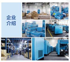 8 Bar 24 m3/min 180HP/132Kw compressore d'aria elettrico a vite 847.6cfm lubrificato ad aria raffreddato con componenti del nucleo del motore cuscinetto - Product Image 5