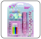 Amazon hotselling mini candy bar erasers puzzle pencil  bulk eraser bubble for school small size bulk Borrador