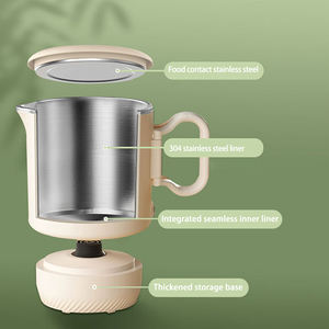 Bouilloire électrique 800 ml sans fil, fonction maintien au chaud, bouteille d'eau pliable portable pour les voyages et l'extérieur - Product Image 4