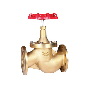 Special Brass Flange Gate Valve Cast Iron Bonnet Straight Through Water Cut Off Type Manual Operation For Engineering Use - Product Image 4