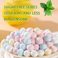 Bonbons aromatisés à la menthe et aux fruits sans sucre Haleine fraîche et fraîche Petites collations en vrac Marchandises du Nouvel An Bonbons en gros dans des sacs
