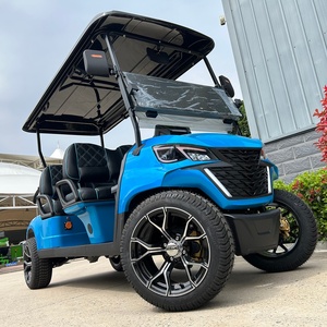 Véhicule utilitaire 4 places électrique 3500W Lithium prix d'usine 4 roues motrices chariot de golf de luxe - Product Image 4