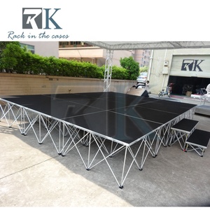 Plataforma de Escenario Modular para Bodas y Eventos con Escalera - Product Image 5