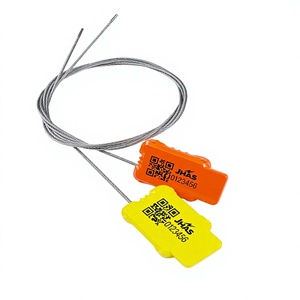 Pull <b>Tight</b> Security Cable Seal with Serial Number Wire Rope <b>Tight</b> Cable Seal for Container Shipping Cable Seal - Product Image 1