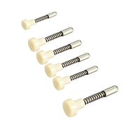 Loquet à ressort de fabrication industrielle, tête de 6,3 mm de diamètre, ressort de 5,5 mm de diamètre, quincaillerie métallique pour meubles de chambre